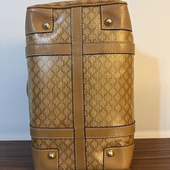 Celine Boston Bag - Macadam Print - Picture 8 of 14